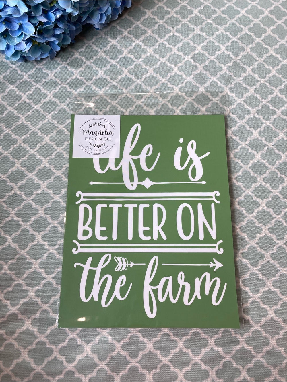 Magnolia Design Co On the Farm Silkscreen Stencil NEW